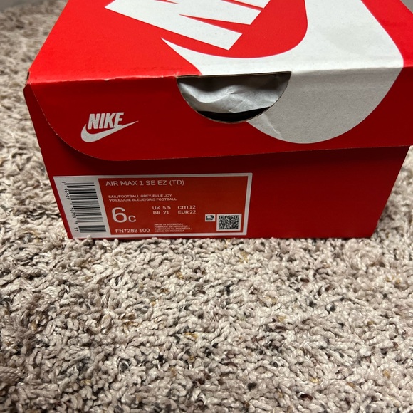 Nike Air Max 1 SE size 6c - Picture 3 of 4